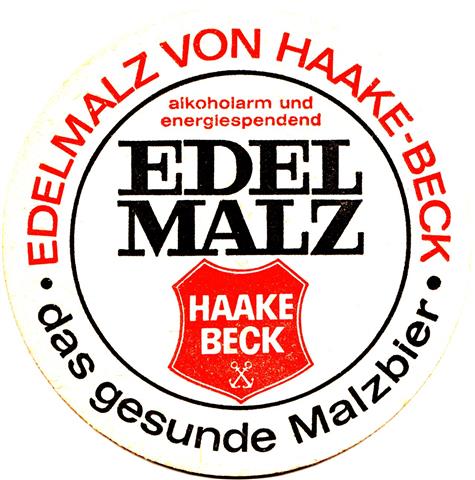 bremen hb-hb haake comics edelmalz 1-4a (rund215-das gesunde-schwarzrot)